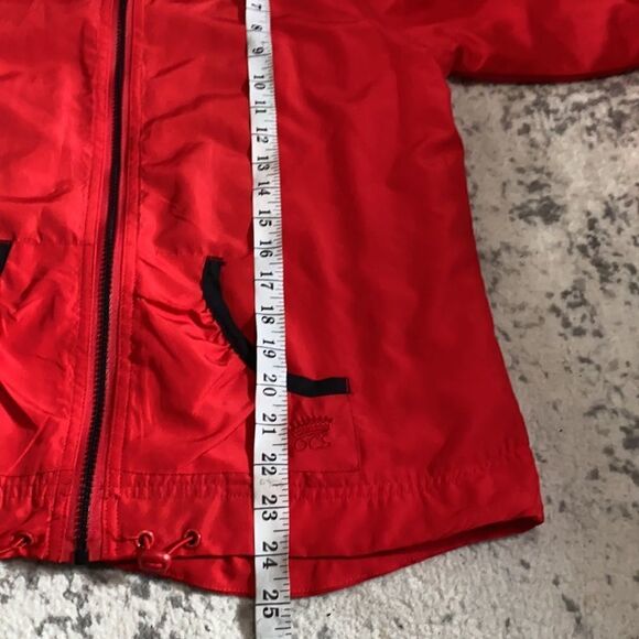 oleg cassini sport track jacket windbreaker size M - Picture 9 of 10